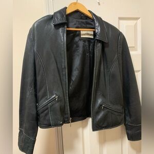 Lord & Taylor Leather Jacket